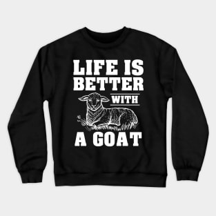 Cute Goat Crewneck Sweatshirt